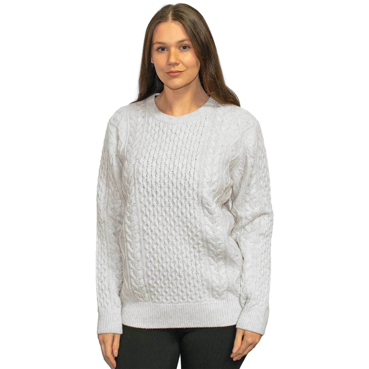 Unisex Cable Knit Sweater