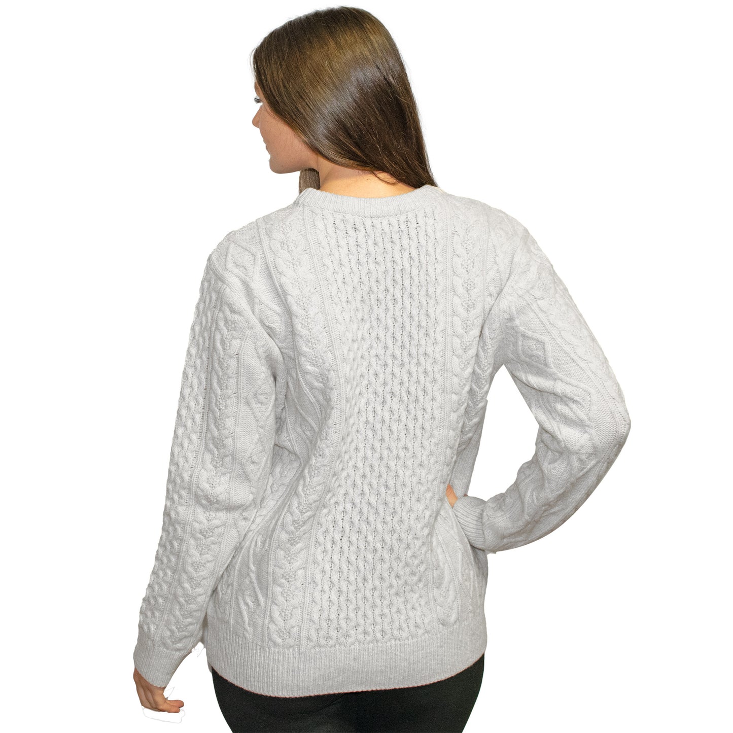 Unisex Cable Knit Sweater