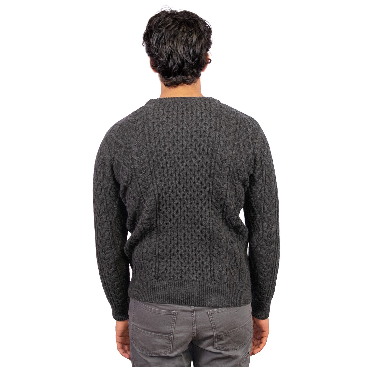 Unisex Cable Knit Sweater