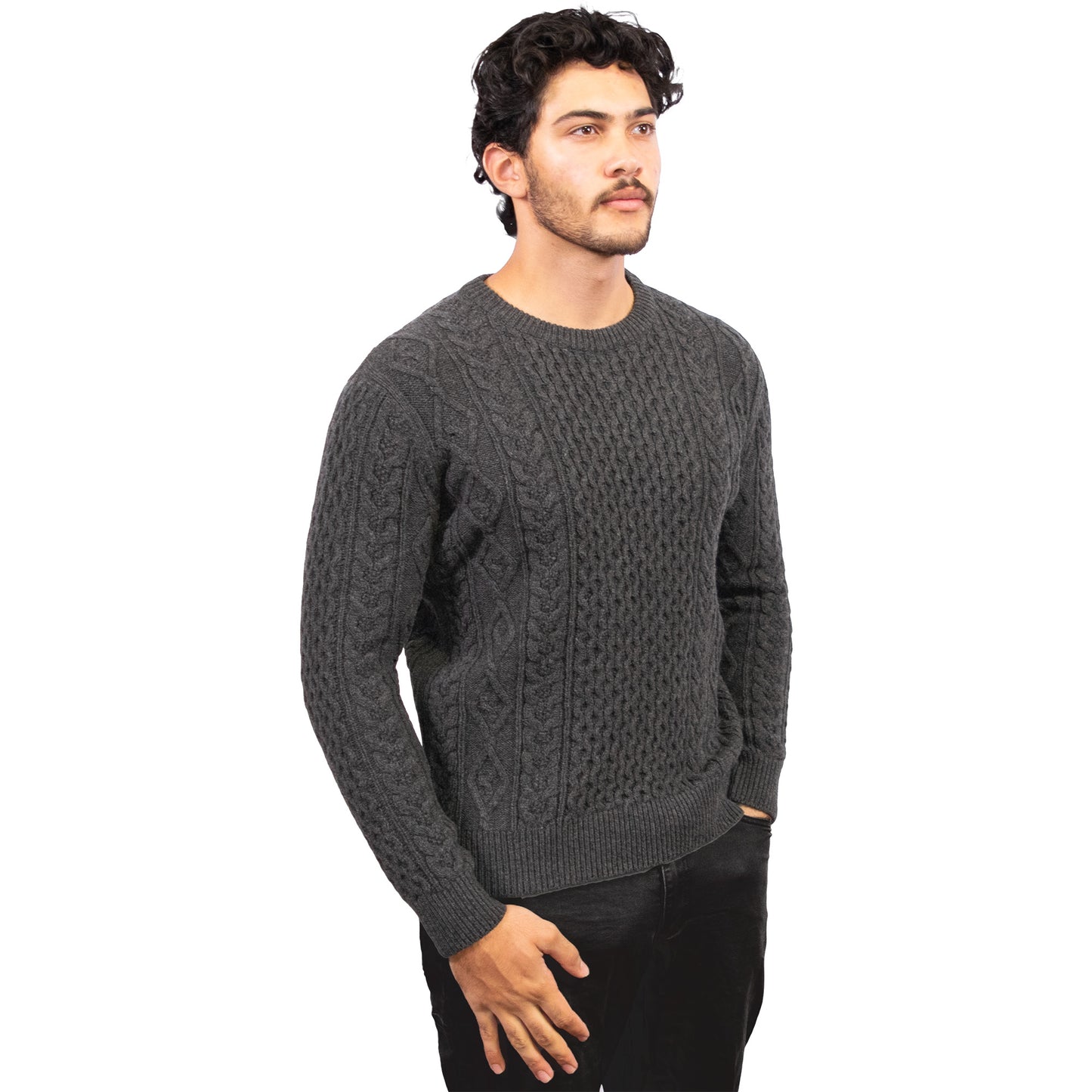Unisex Cable Knit Sweater