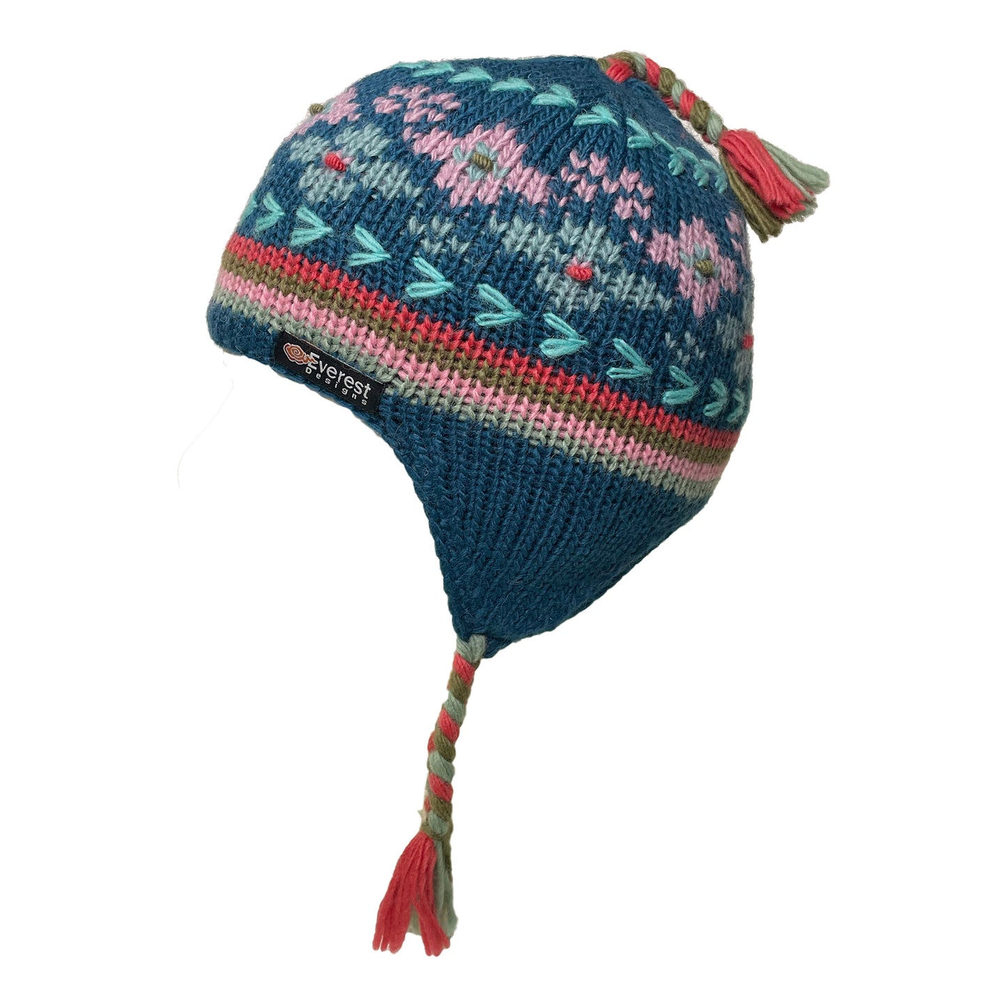 Sakura Earflap Beanie Kids