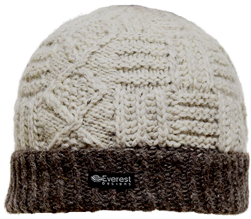 Cable Cuff Beanie