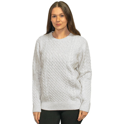 Unisex Cable Knit Sweater