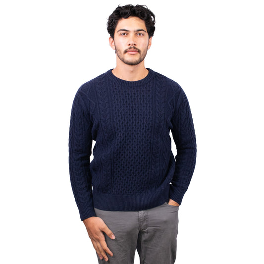 Unisex Cable Knit Sweater