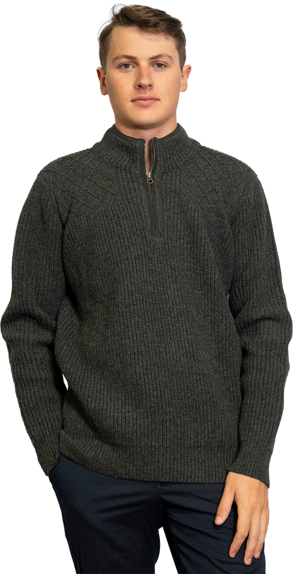 Chooyu Quarter Zip Sweater