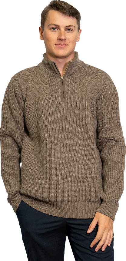 Chooyu Quarter Zip Sweater