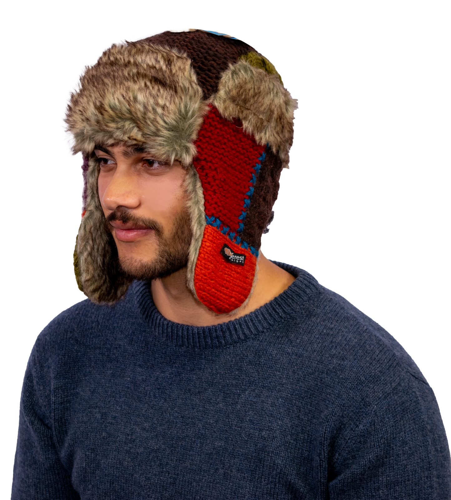 Patchwork Fur Hat