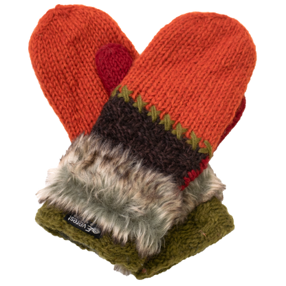 Patchwork Mitten