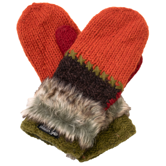 Patchwork Mitten