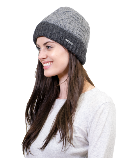 Cable Cuff Beanie